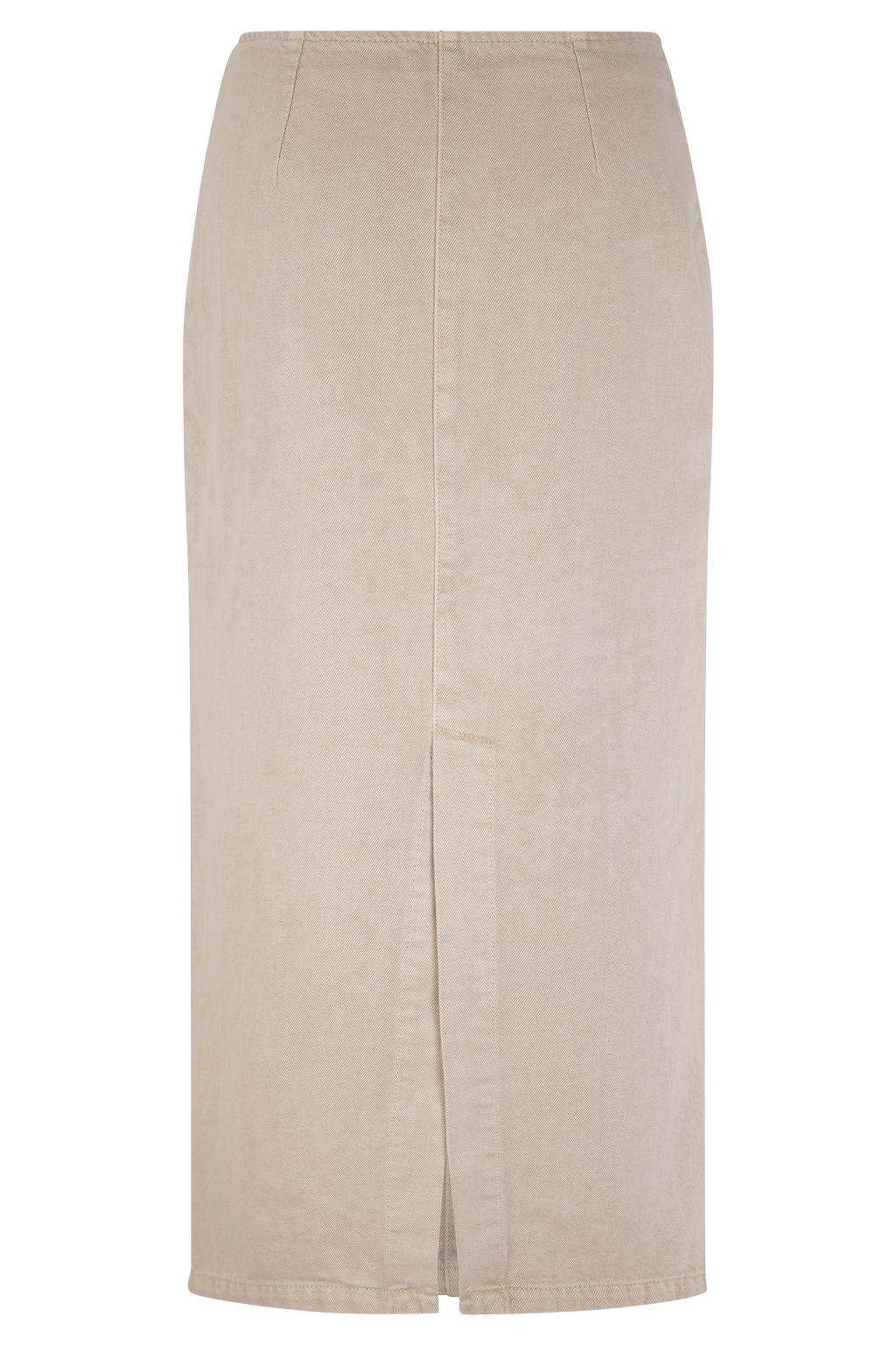 Fallon Denim Midi Skirt - Stone Wash