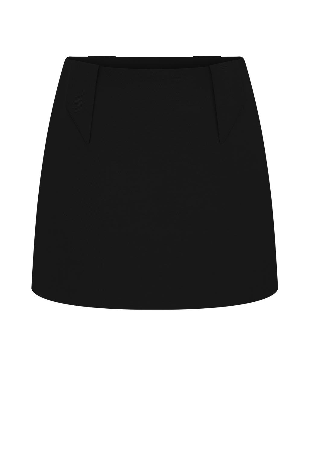 Gina Suiting Mini Skirt - Black