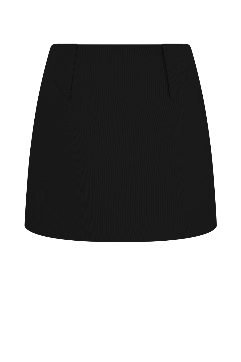 Gina Suiting Mini Skirt - Black