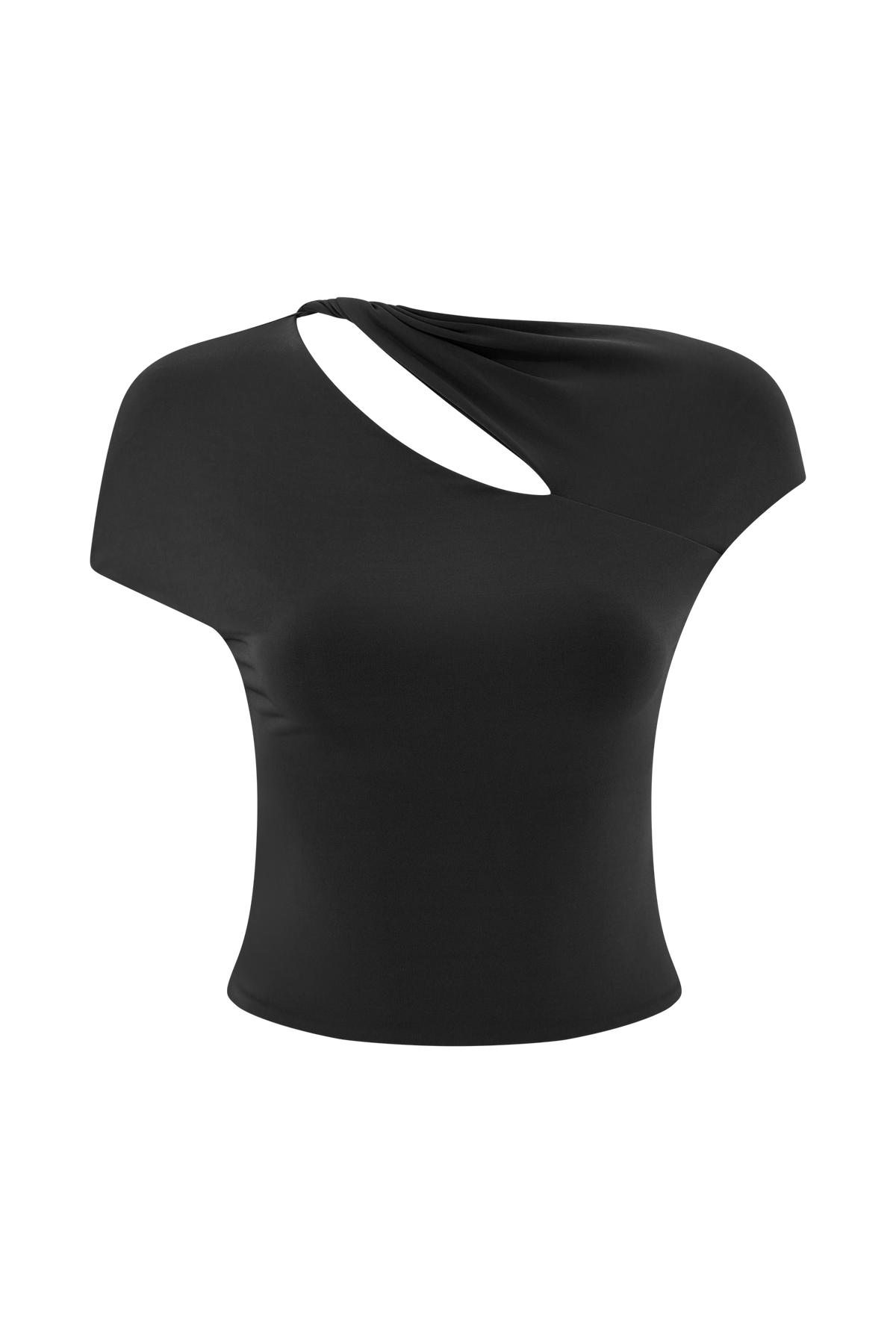 Haven Slinky Twist Top - Black