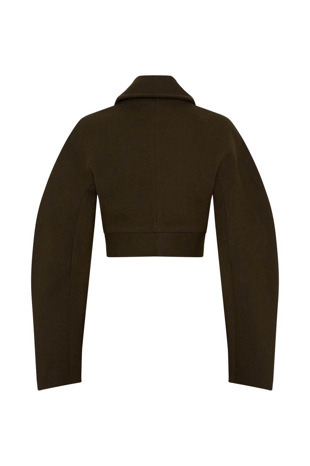 Jemima Cropped Jacket - Chocolate