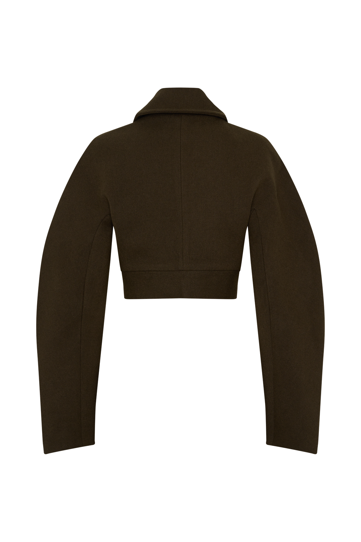 Jemima Cropped Jacket - Chocolate