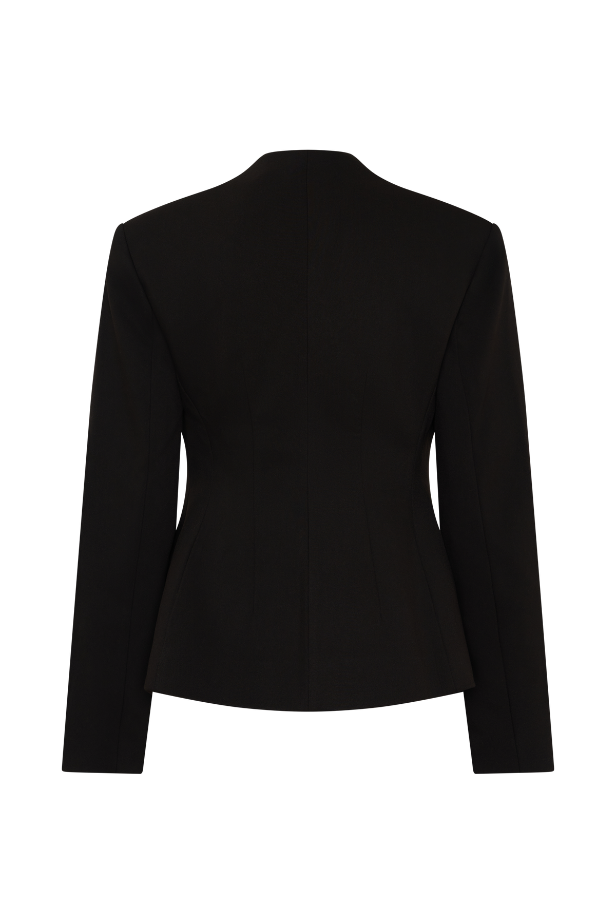 Katherine Suiting Structured Blazer - Black