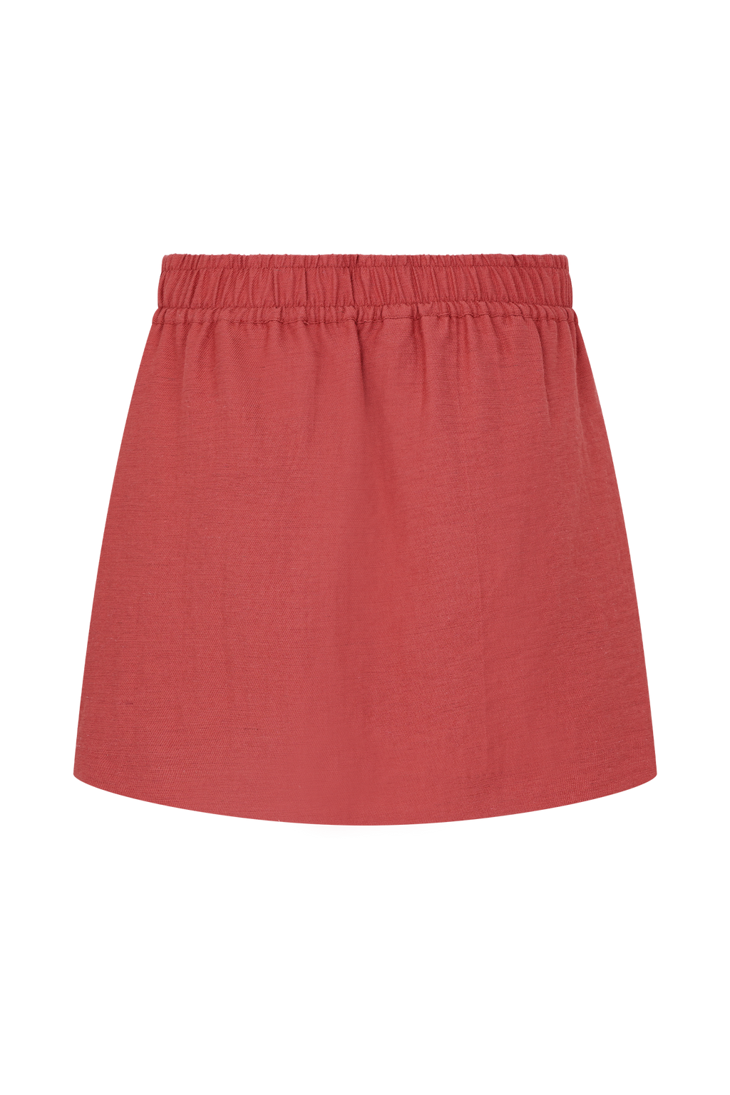 Kallie Linen Skort - Burnt Rose
