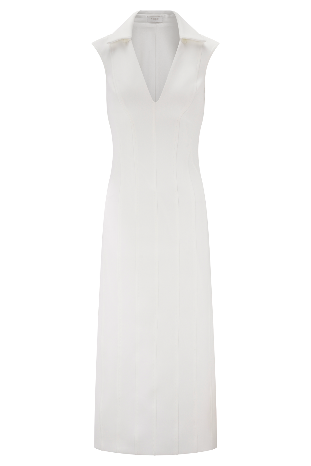 Keagan Sleeveless Midi Dress - Ivory