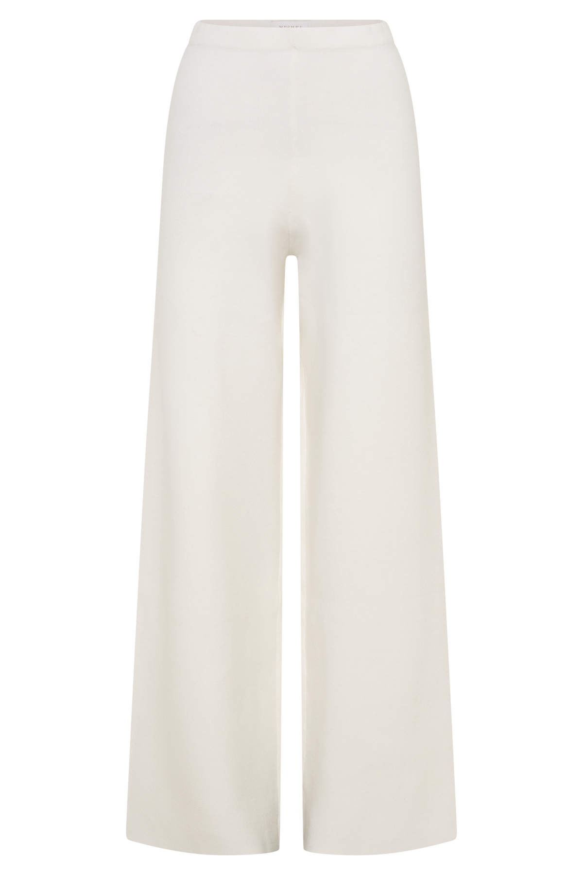 Kerrymae Straight Leg Knit Pants - Off White