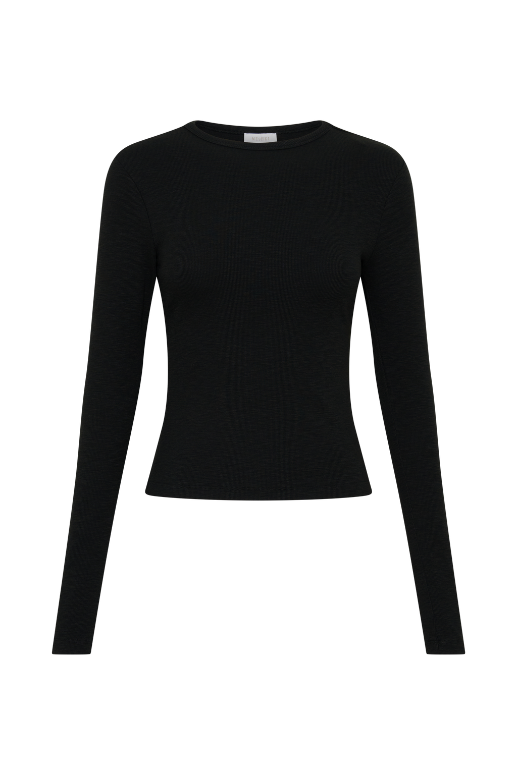 Leny Long Sleeve Top - Black