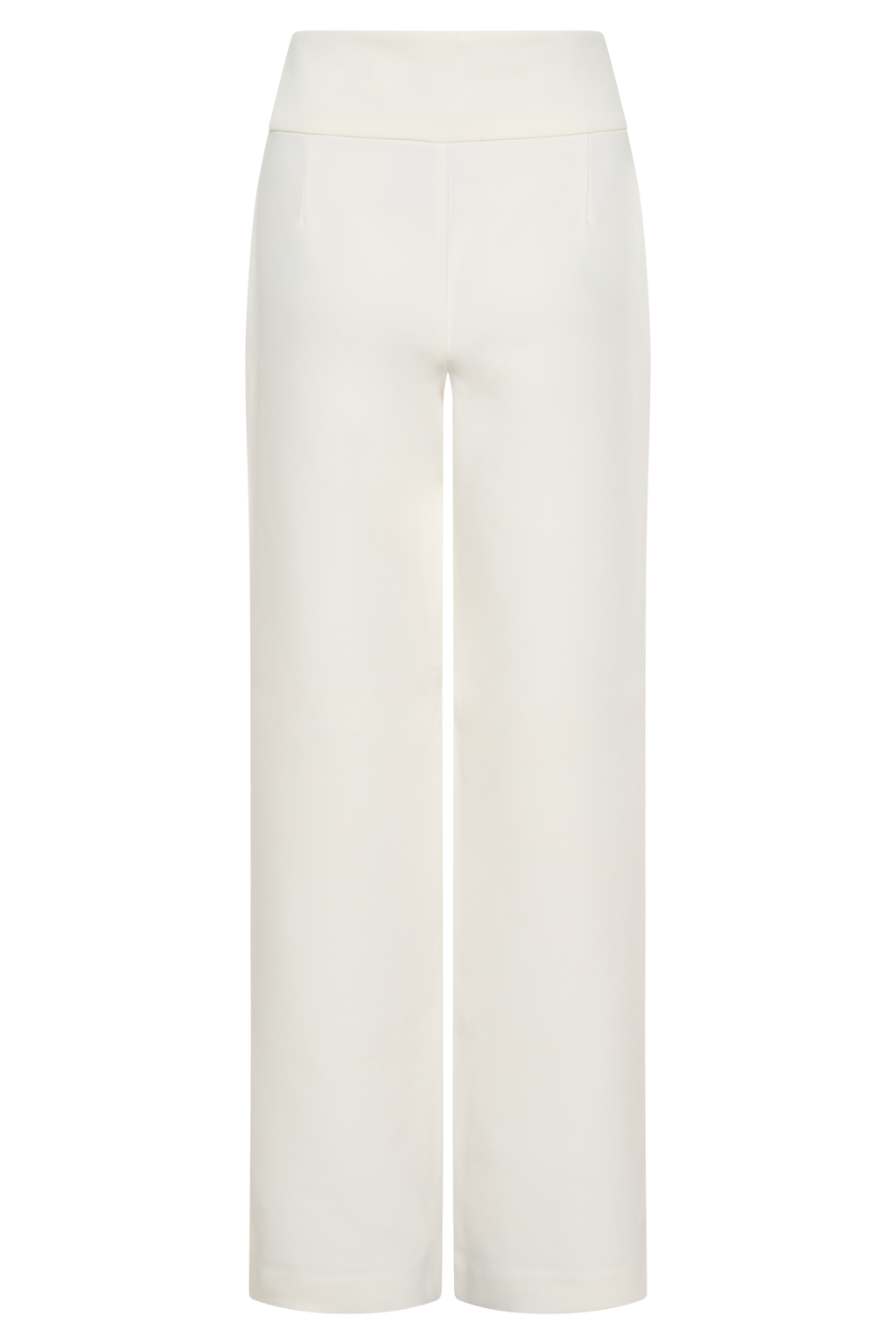 Lindie Straight Leg Suiting Pants - Ivory