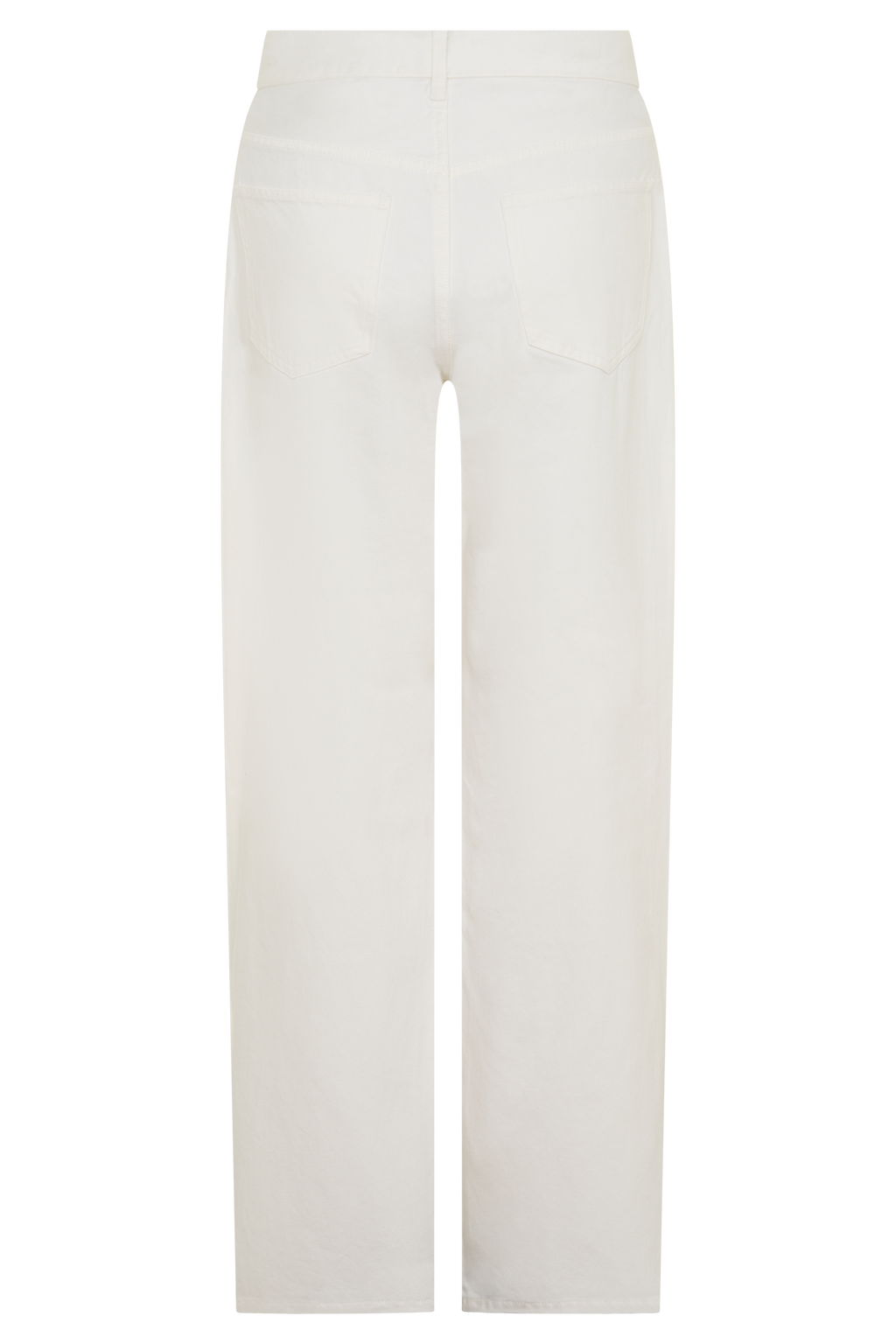 Mannon Mid Rise Denim Jeans - White