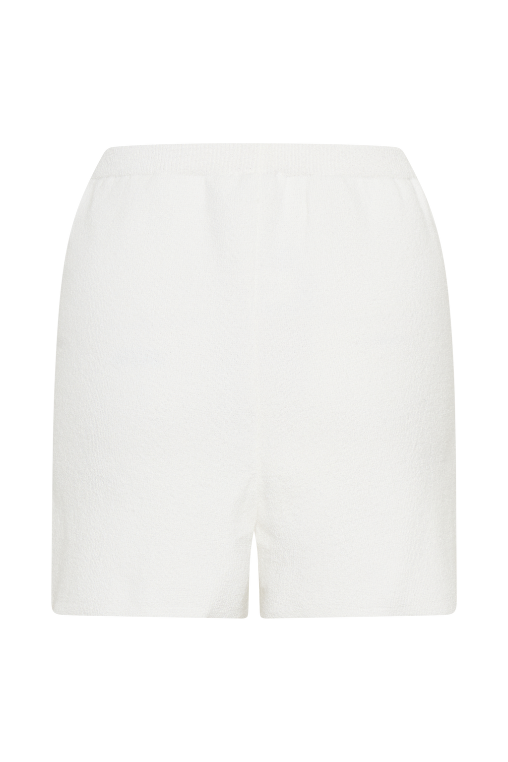 Malika Knit Shorts - White