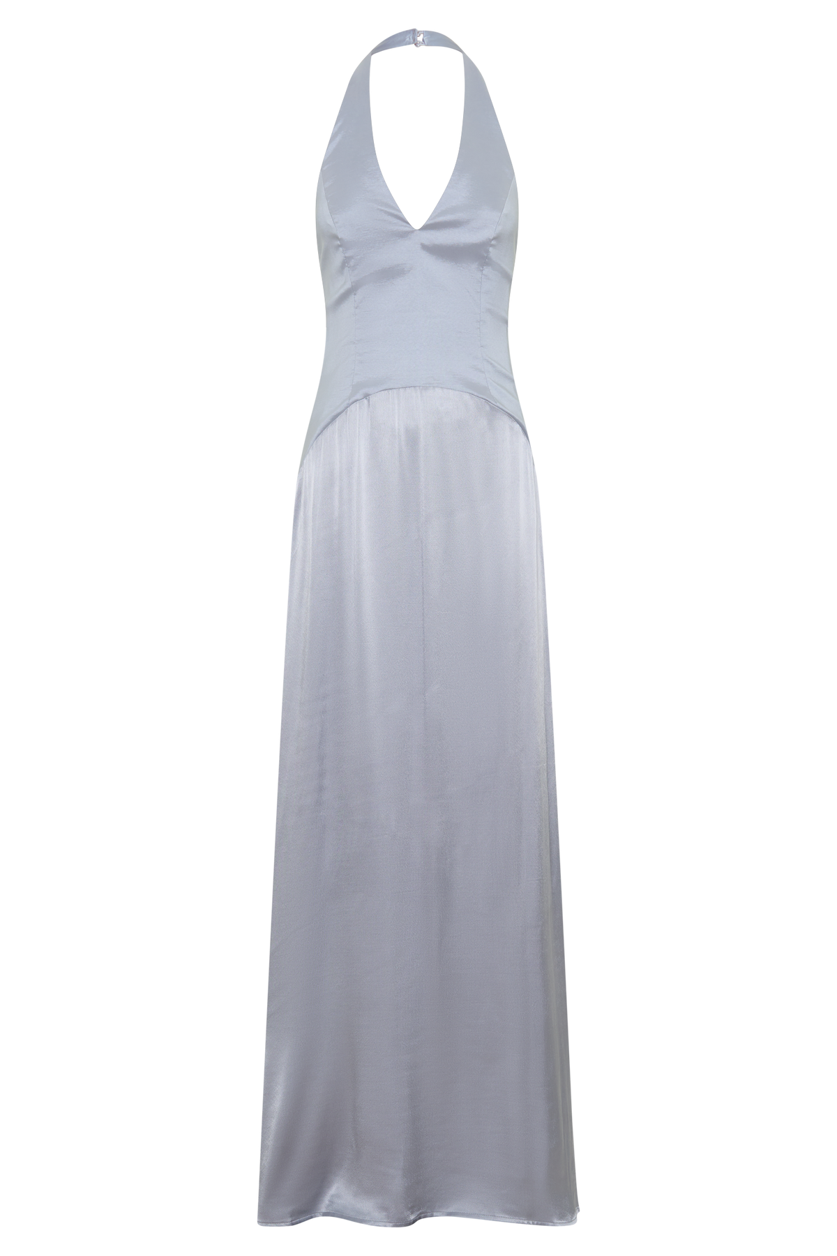 Maura Taffeta And Satin Maxi Dress - Cornflower Blue