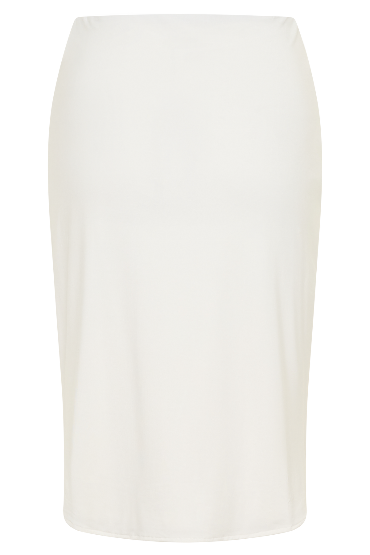 Greer Knee Length Skirt - White