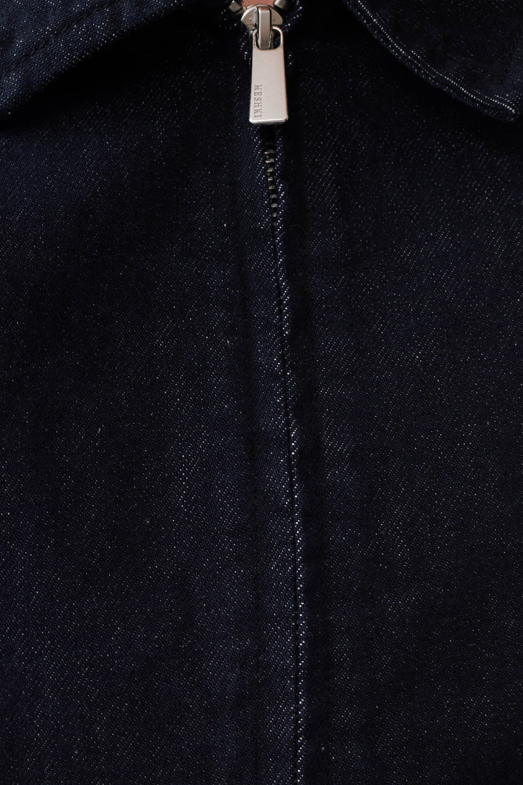 Mariah Denim Zip Jacket - Dark Indigo