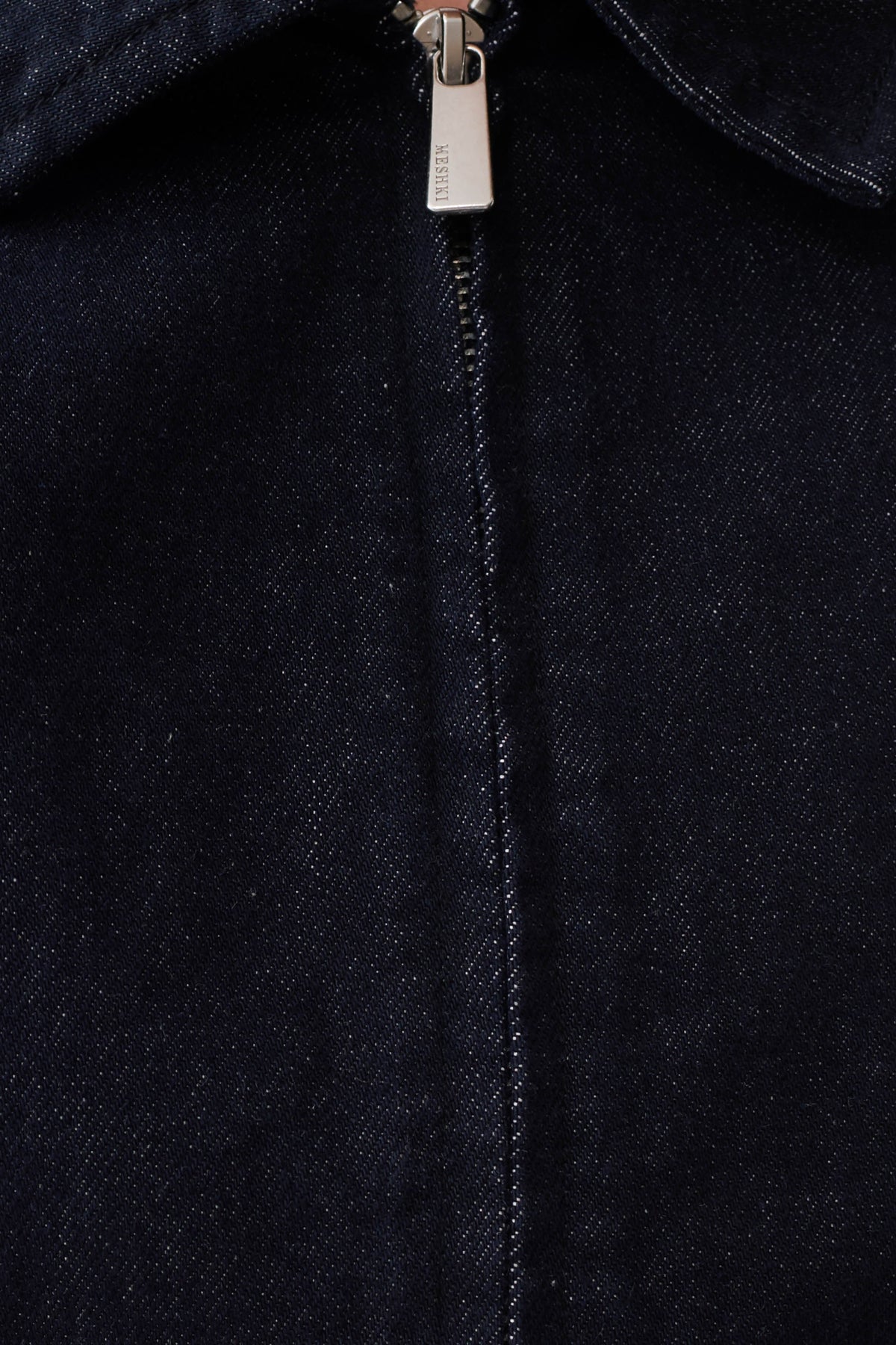 Mariah Denim Zip Jacket - Dark Indigo