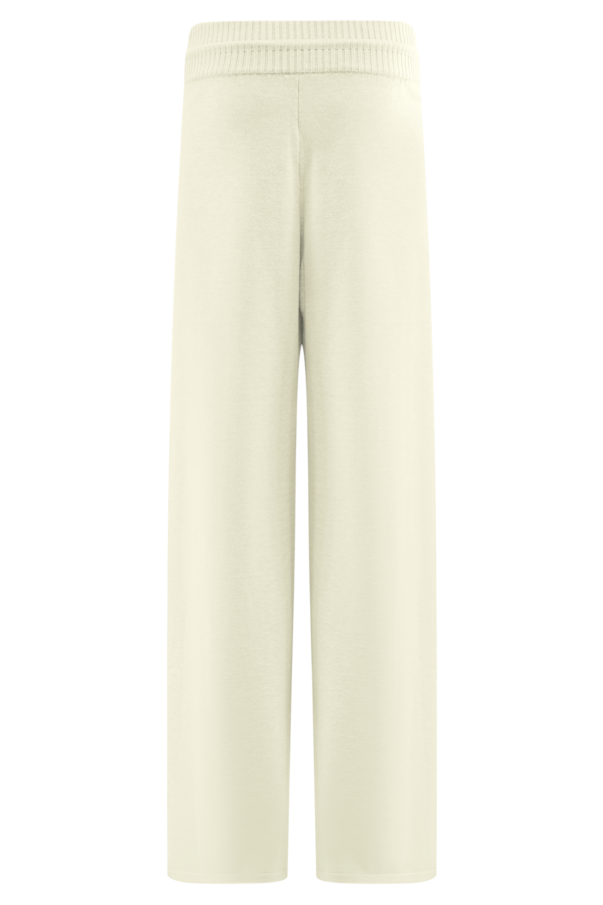 Natalya Knit Wide Leg Pants - Ivory