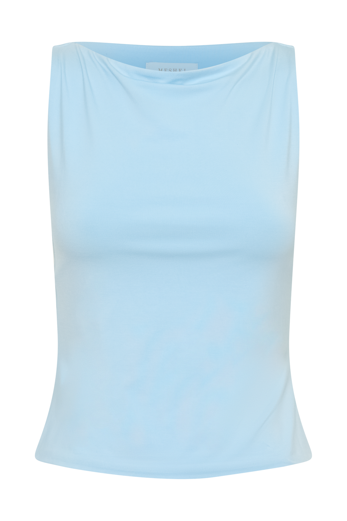 Nicolette Sleeveless Tank Top - Pale Blue