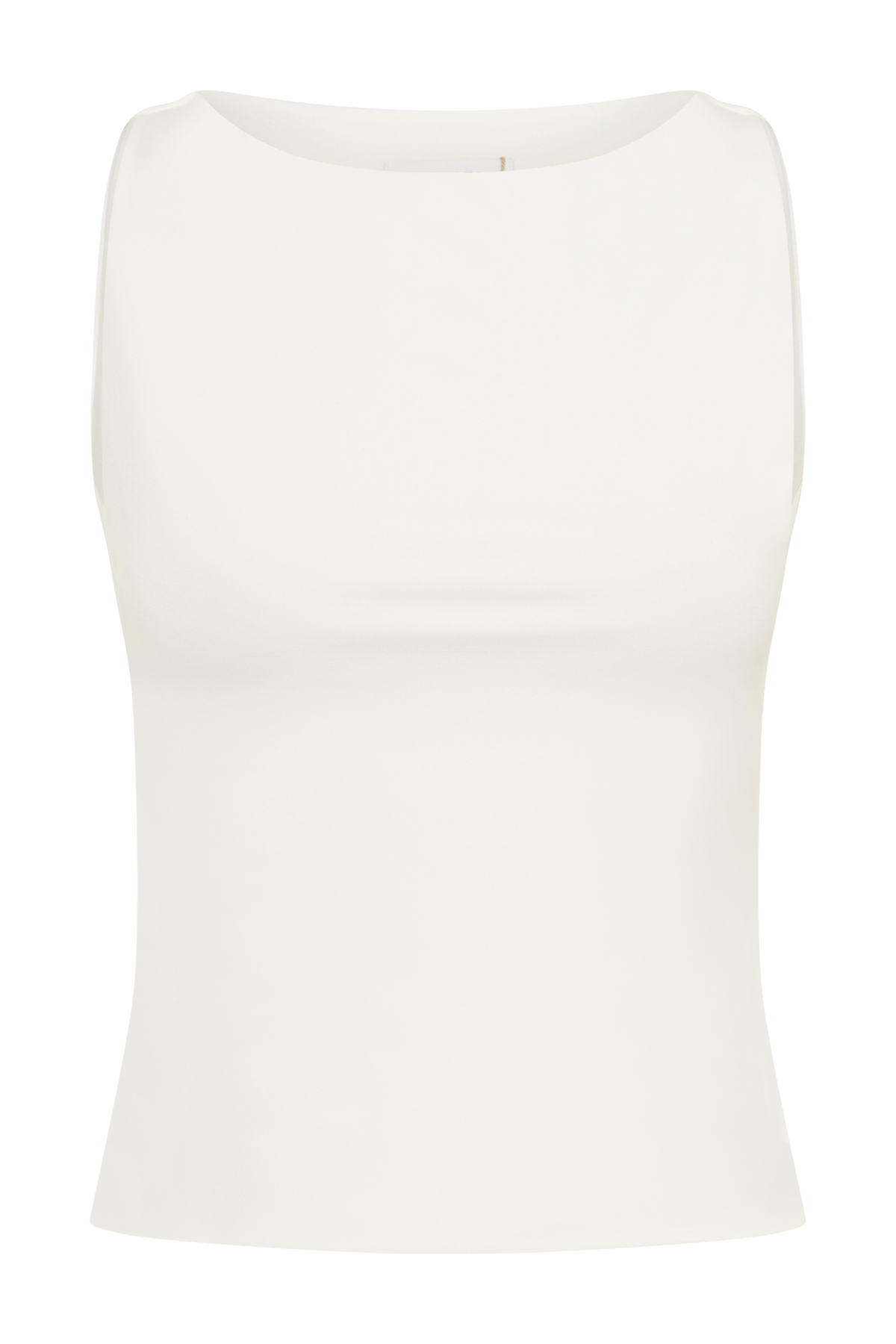 Nicolette Sleeveless Tank Top - White