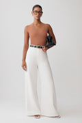 Claudina V-Neck Knit Tank - Doe