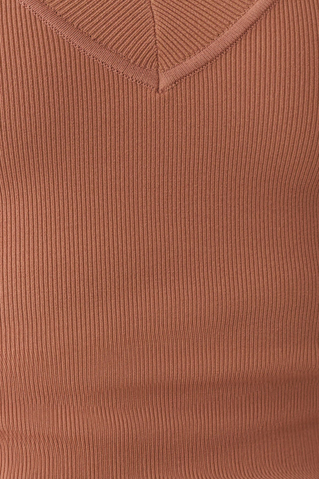 Claudina V-Neck Knit Tank - Doe