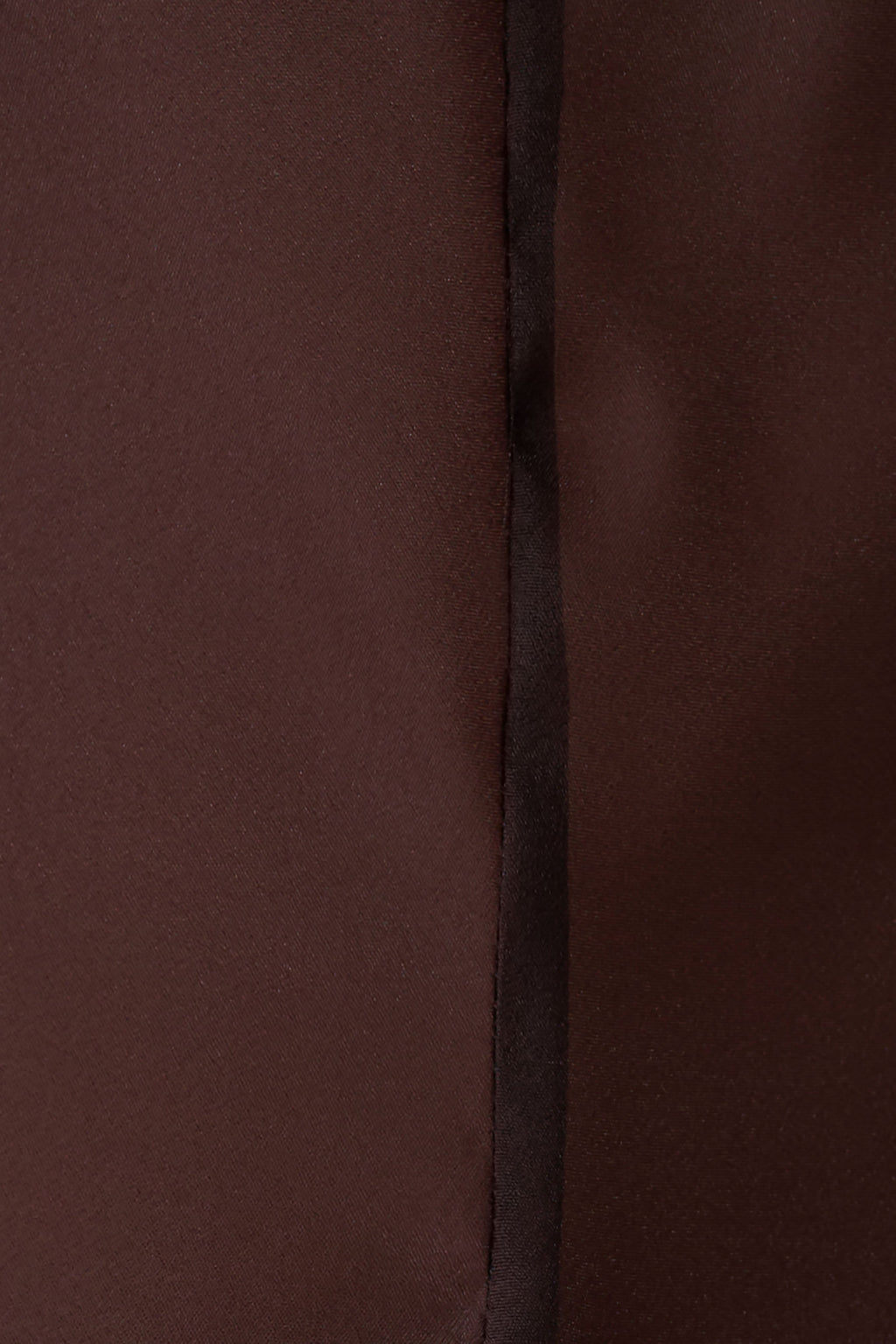 Charlotte Organza Sheer Shirt - Dark Chocolate
